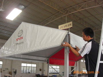 专业帐篷解决方案 新闻发布与车展活动的理想选择